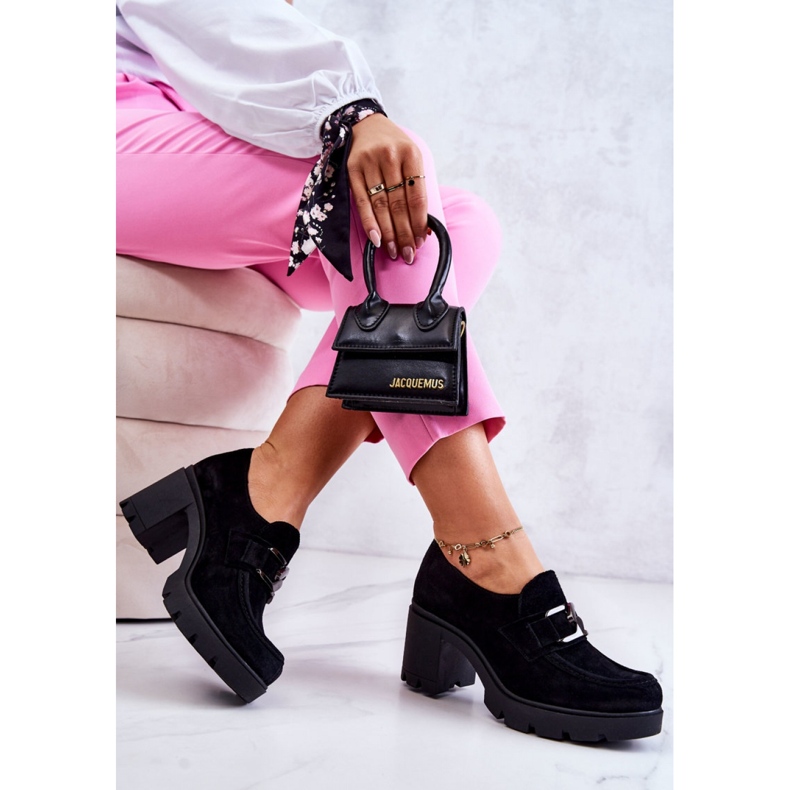 Sko Model Harmell 20097 Sort ruskind - Step in style 2
