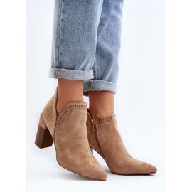 Støvler Model Vailen A8805-63 Beige - Step in style 1