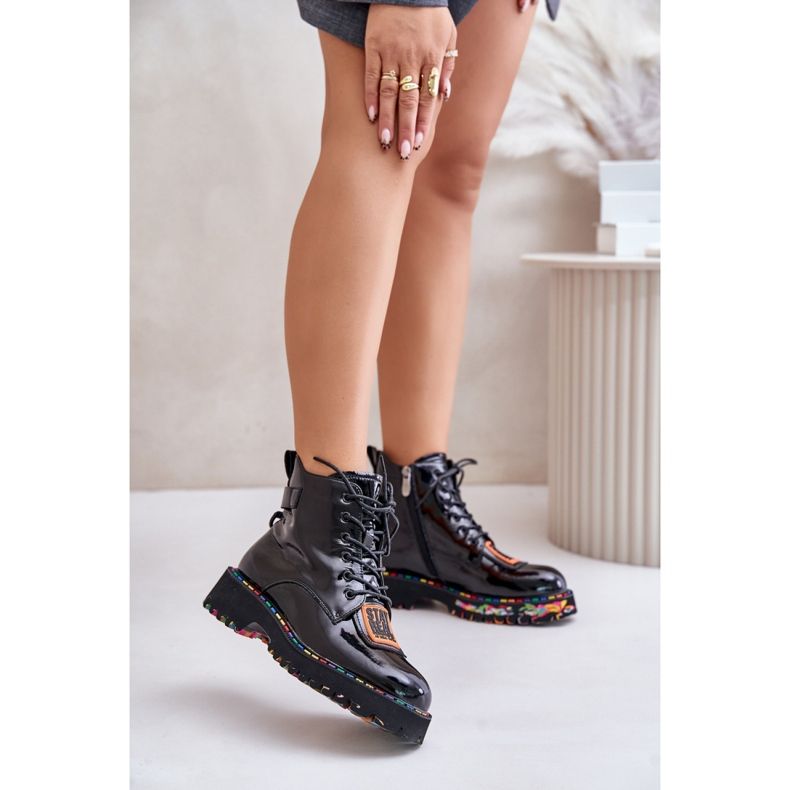 Step in style Trappers Model Artiker 55C0517 Sort - Træd med stil 1