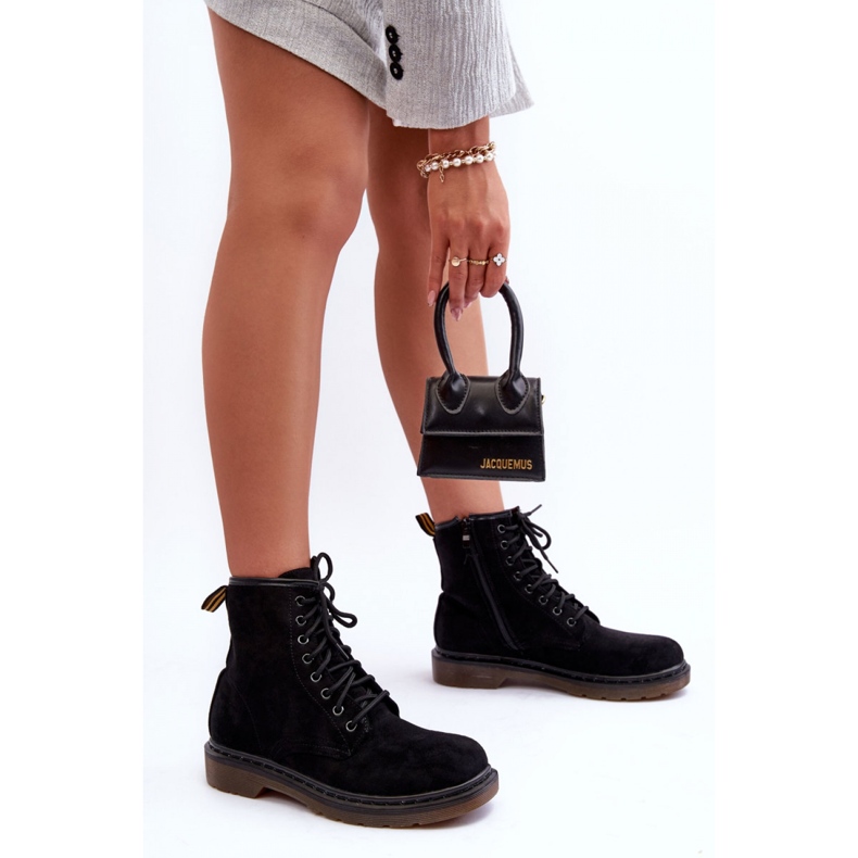 Step in style Workers Model Asteoris H1080 Sort ruskind - Træd med stil 1