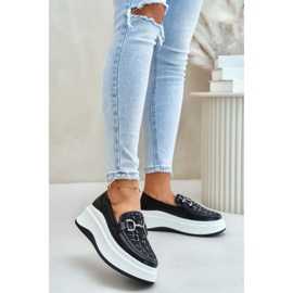 Step in style Mokkasiner Model Vinceza 89105 Sort - Træd med stil 1