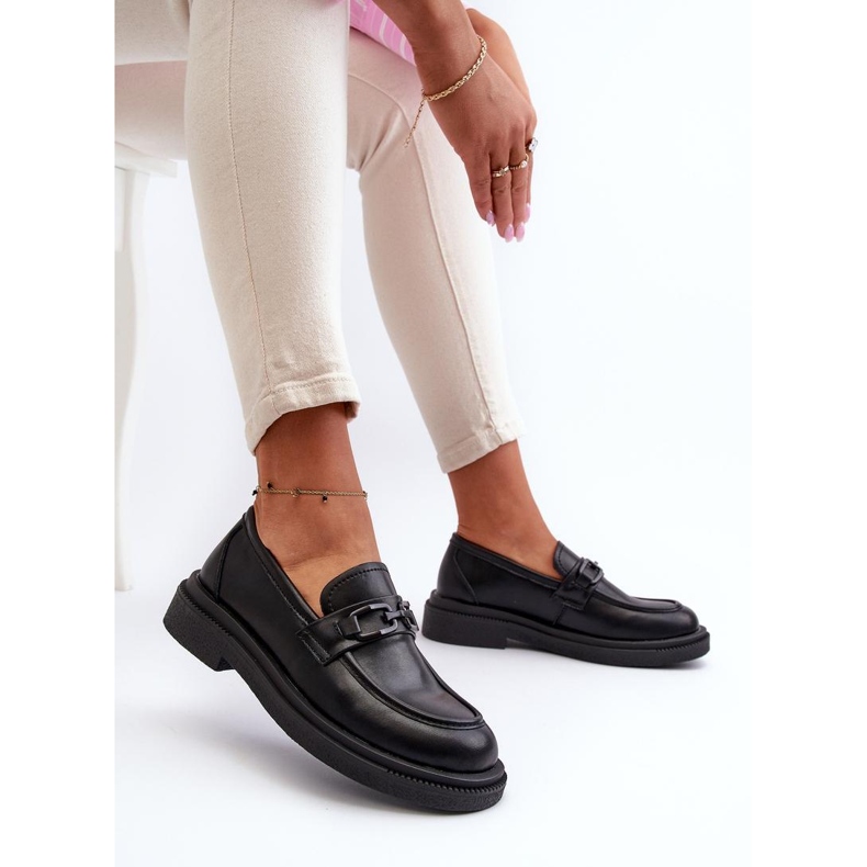 Step in style Mokkasiner Model Keelana 24PB18-6885 Sort Læder - Træd med stil 1