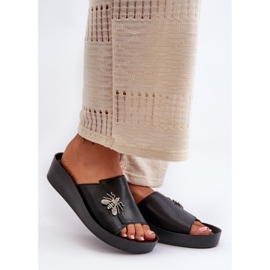 Step in style Sandal Flip-flops Model S.Barski KV27-015 Sort - Træd med stil 1