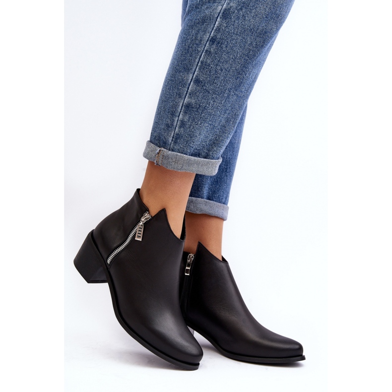 Støvler Model Annaja 4111-M Sort - Step in style 1
