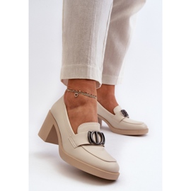 Step in style Sko Model Nedarea RMR2394D-4 Beige - Træd med stil 1