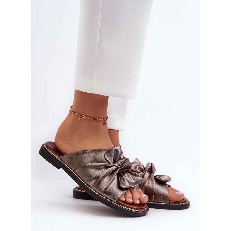 Step in style Sandal Flip-flops Model Nelvira RMR2266-8 Kobber - Træd med stil brun 1