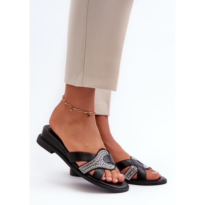 Step in style Sandal Flip-flops Model Asysa WD182 Sort - Træd med stil 1