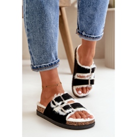 Step in style Hjemmesko Model Ezilena WSL-200 Sort - Træd med stil 1
