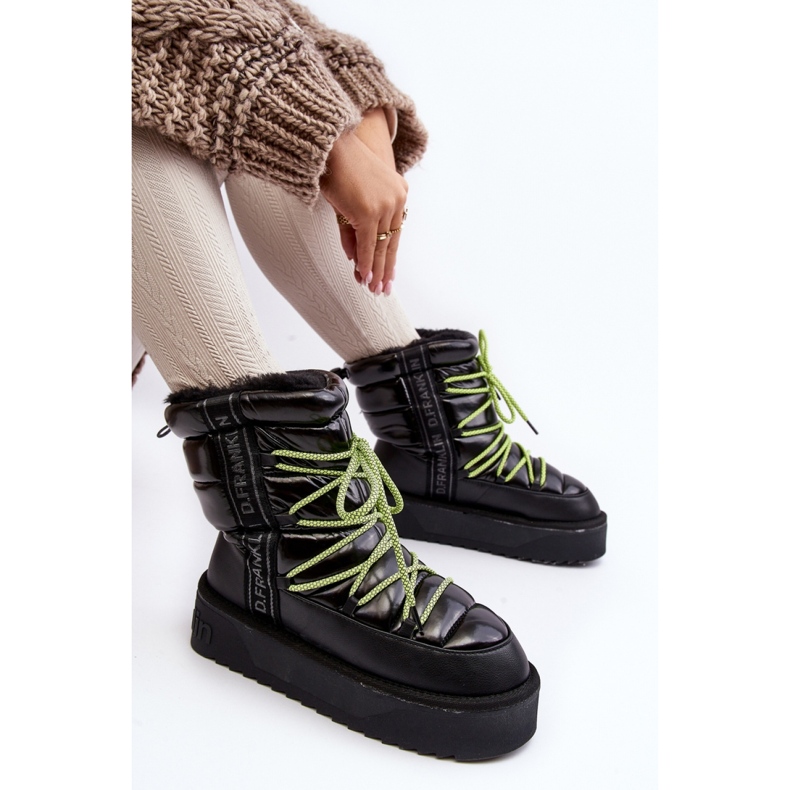 Snestøvler Model D.Franklin DFSH371007 Sort - Step in style 1