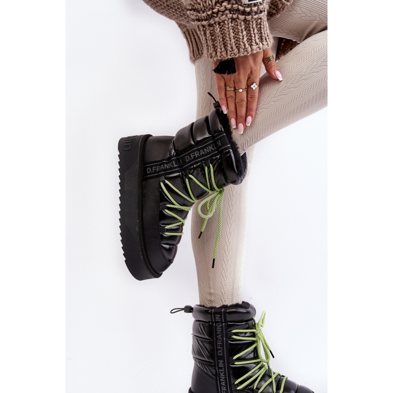 Snestøvler Model D.Franklin DFSH371007 Sort - Step in style 2