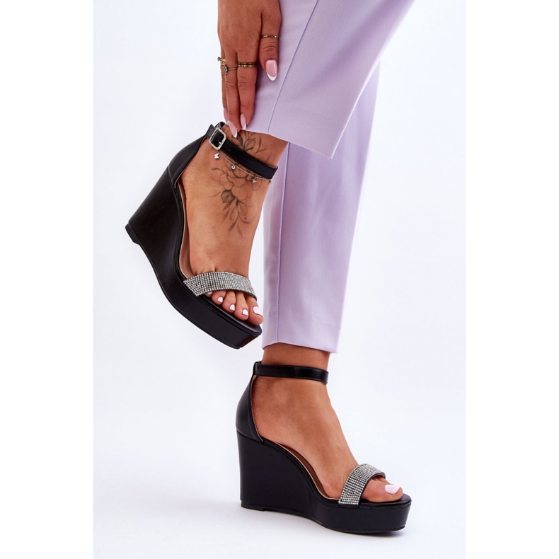 Step in style Sandaler Model Arwen FY2648 Sort - Træd med stil 1