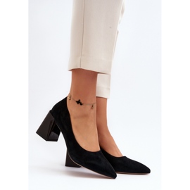 Step in style Pumper Model Alessyndra 66602 Sort - Træd med stil 1
