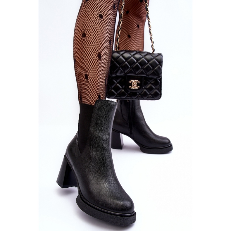 Støvler Model Lemar Liresa 60440 Sort - Step in style 1