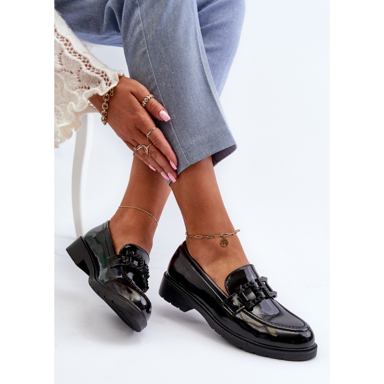 Step in style Mokkasiner Model S.Barski HY371A Sort - Træd med stil 1