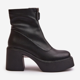 Step in style Støvler Model Vinceza 66715 Sort - Træd i stil 2