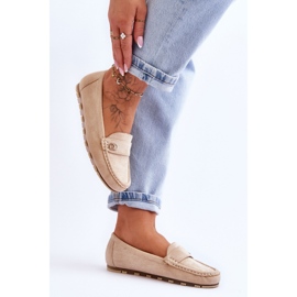 Mokkasiner Model Castelo JU052 Beige - Step in style 1