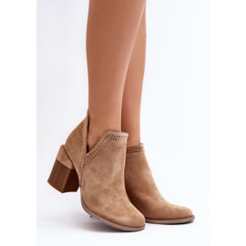 Støvler Model Jolnima A5729-63 Beige - Step in style 1