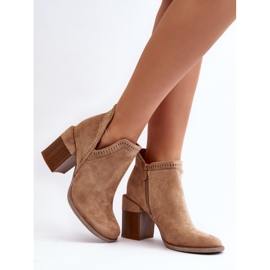 Støvler Model Jolnima A5729-63 Beige - Step in style 2