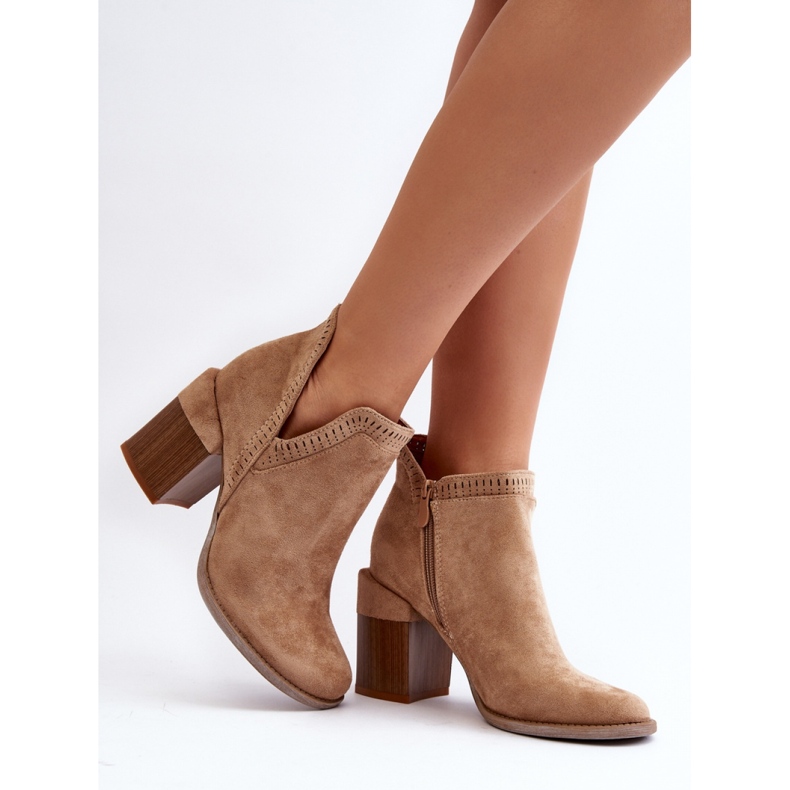 Støvler Model Jolnima A5729-63 Beige - Step in style 2