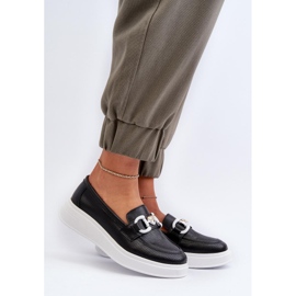 Step in style Moccasins Model S.Barski LR720 Sort - Træd med stil 1