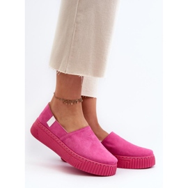 Step in style Sneakers Model NN276009 Memory Foam System Fuchsia - Træd med stil lyserød 1