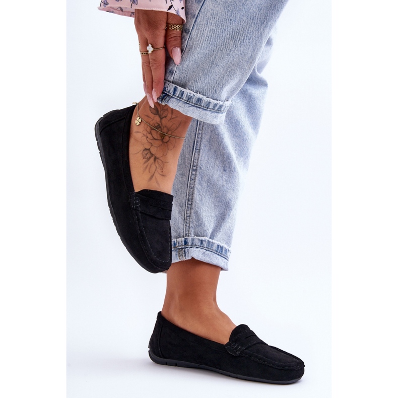 Step in style Mokkasiner Model Lenvie FT245 Sort - Træd med stil 1