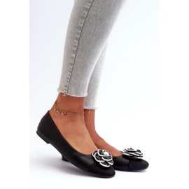 Step in style Balletlejligheder Model Divinella T601P Sort - Træd i stil 1