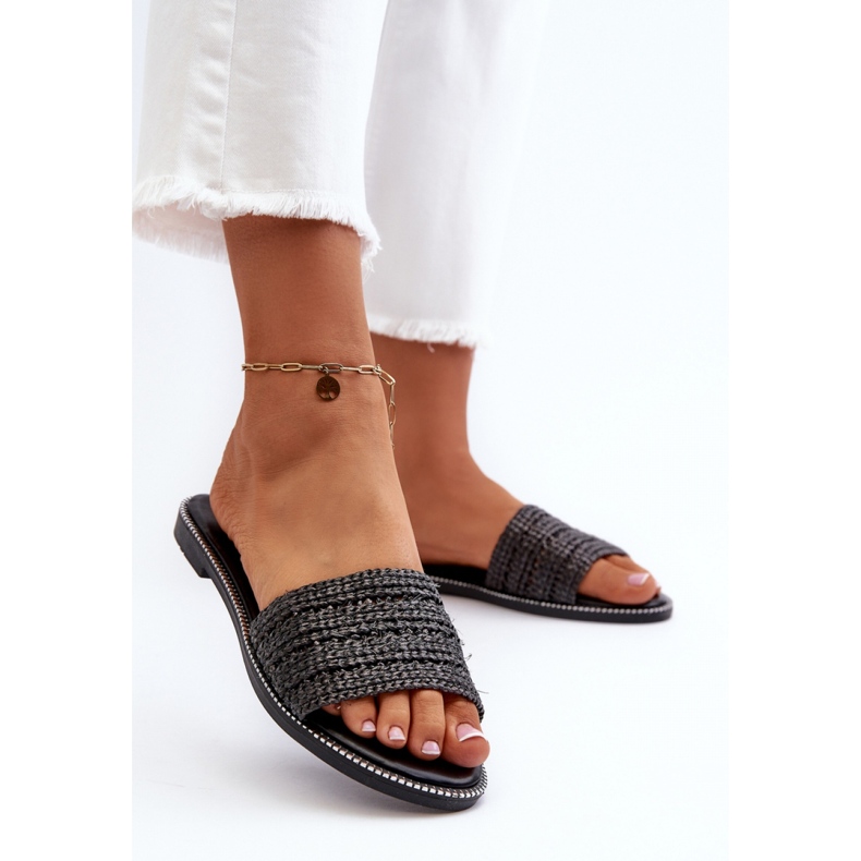 Step in style Sandal Flip-flops Model Radians WS9038 Sort - Træd med stil 1