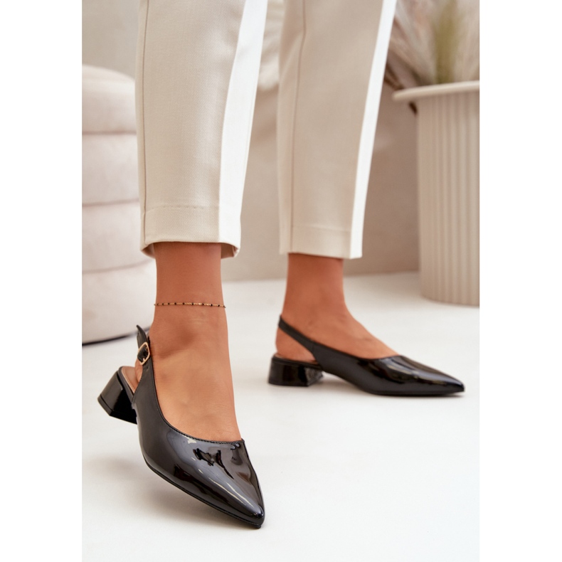 Balletlejligheder Model Anarinne BF-18 Sort - Step in style 1