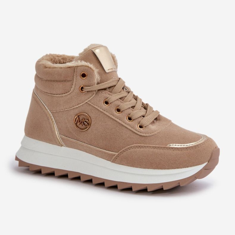 Step in style Sportssko Model Ariatte TL288-63 Khaki - Træd med stil beige 2