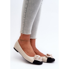 Balletlejligheder Model Divinella T601P Beige - Step in style 1