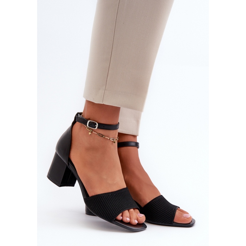 Step in style Sandaler Model Desvia 8738 Sort - Træd med stil 1