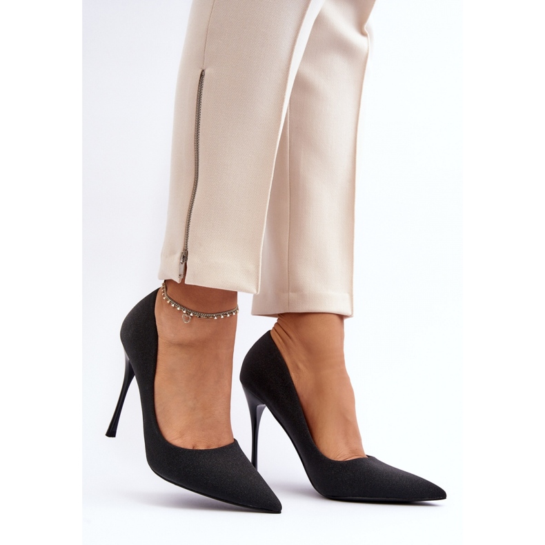 Høje hæle Tiberon model LE103 Sort - Step in style 1