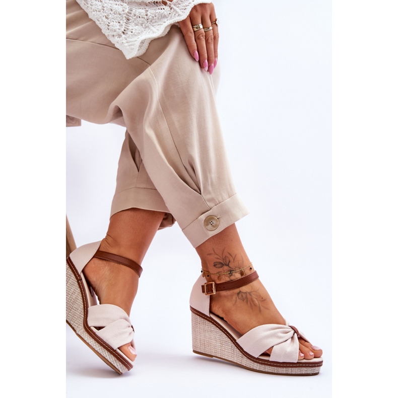 Sandaler Model Daphne M338 Light Beige - Step in style 2