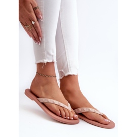 Step in style Flip-flop sandal Model Zaxy JJ285298 Pink - Træd med stil lyserød 1