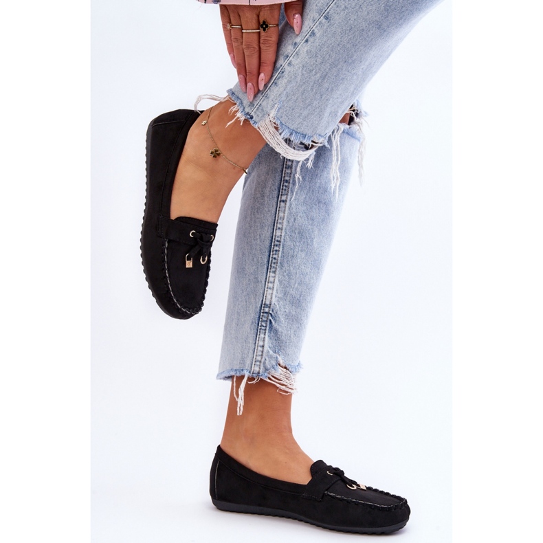 Step in style Mokkasiner Model Good Time ZA28P Sort - Træd med stil 1
