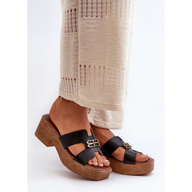 Step in style Sandal Flip-flops Model Zazoo 40412 Sort - Træd med stil 1