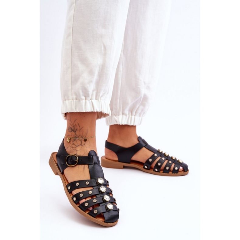 Step in style Sandaler Model Ascot G-13 Sort - Træd med stil 1