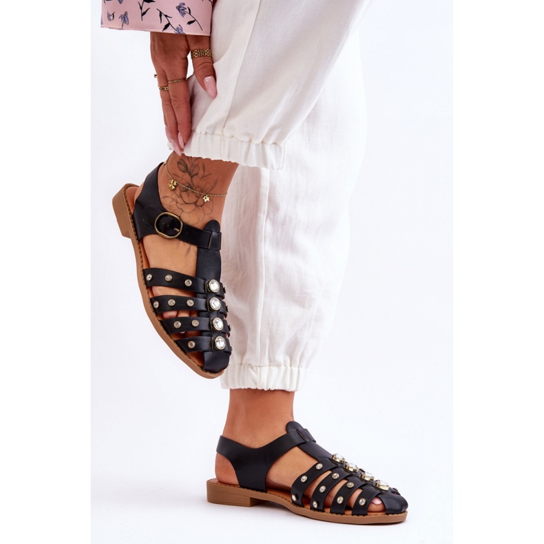 Step in style Sandaler Model Ascot G-13 Sort - Træd med stil 2
