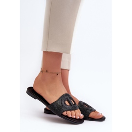 Step in style Sandal Flip-flops Model Dimrose LT06 Sort - Træd med stil 1
