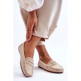 Mokkasiner Model Lenvie FT245 Beige - Step in style 1