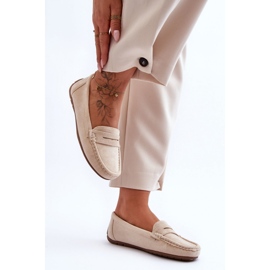 Mokkasiner Model Lenvie FT245 Beige - Step in style 2