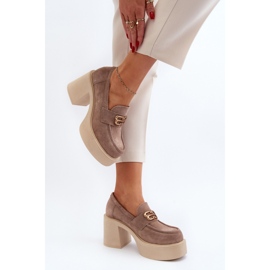 Sko Model Zazoo 20170 Beige - Step in style 1