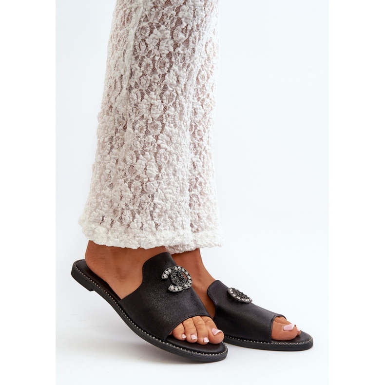 Step in style Sandal Flip-flops Model S.Barski KV27-050 Sort - Træd med stil 1