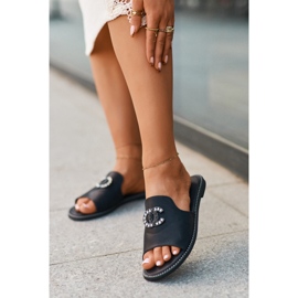 Step in style Sandal Flip-flops Model S.Barski KV27-050 Sort - Træd med stil 2