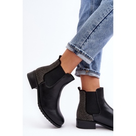 Chelsea støvler Model Donname M679 Sort - Step in style 2