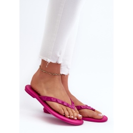 Zaxy Fuchsia flade flip-flops til kvinder lyserød 1