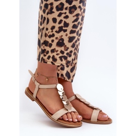 Sandaler Model Jeritellia CK281P Beige - Step in style 1