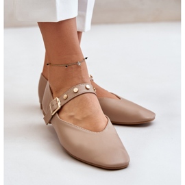 Balletlejligheder Model 6690 Beige 1