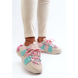 Sportssko Model BL357P Pink/Mint lyserød 1
